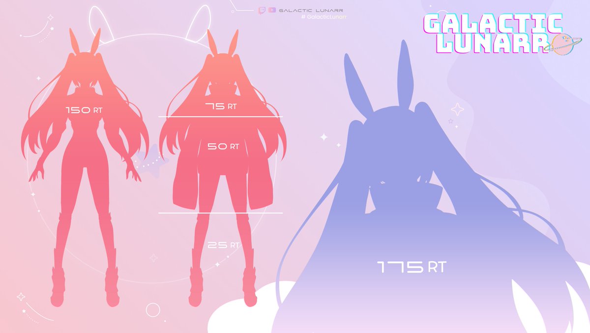 GalacticLunarr's tweet photo. 🪐Model Reveal ✨ LUNARR
กระต่ายจากต่างดาวที่เหมือนจะหลงรักดาวโลกอยู่นิดหน่อย...ล่ะมั้ง?

“Earth is such a weird place but I kinda …like it?”

ปกติลูน่าถือตัวไม่ชอบถอดเสื้อโชว์ใ��ร แต่ครั้งนี้ถือว่าเป็นกรณีพิเศษค่ะ เพราะงั้นช่วย Retweet กันด้วยนะ! ('^')

#GalacticLunarr #VtuberTH https://t.co/6Cu1oz8DJD