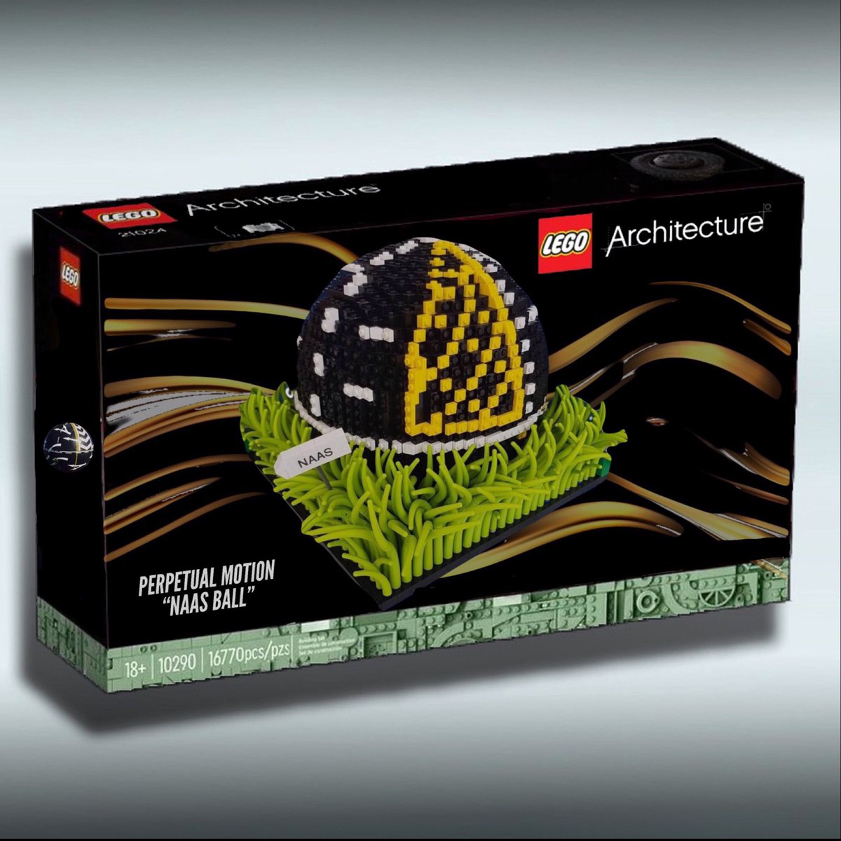 NaasBall's tweet image. Lego Architecture team and myself have been working on the concept of a Naas Ball Lego sculpture. 
We can announce that in autumn this year, Lego team will launch the Naas Ball Lego Architecture Set.
More details over the next few months. #Naas #LegoArchitecture #Lego #Exciting