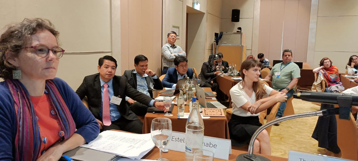 ASSETProjectSEA's tweet photo. #ASSETProject team @Cirad @FAOAsiaPacific @UNESCAP successfully delivered a policy regional workshop on policy for #agroecologytransition in South-East Asia, on 30-31 March in Bangkok, in the framework of the 10th #APFSD https://t.co/C9hEQq5Weu