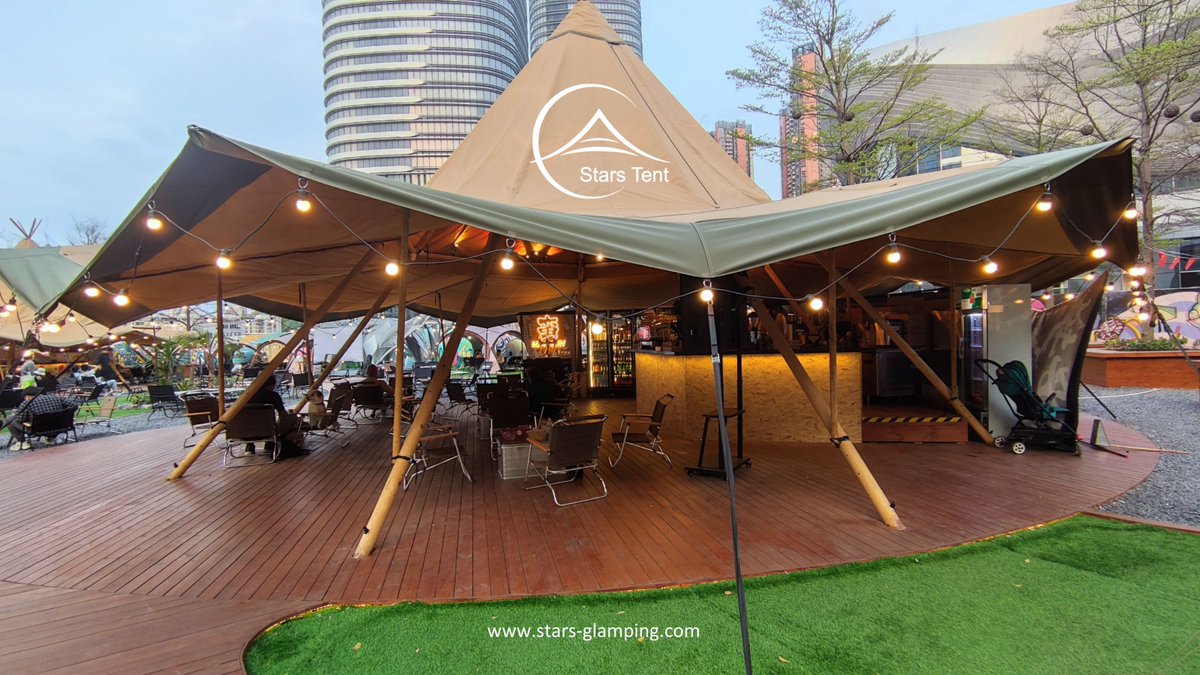 StarsGlamping's tweet photo. Safari Tent - Teepee For outdoor coffee shop, eye-catching and good for your business.
Learn more and get a free quote: https://t.co/w2rwnxal7i

#outdoors #glamping #airbnb #tent #safaritent #tent #teepee #outdoorlife #coffeeshop https://t.co/4crUHnkUDD