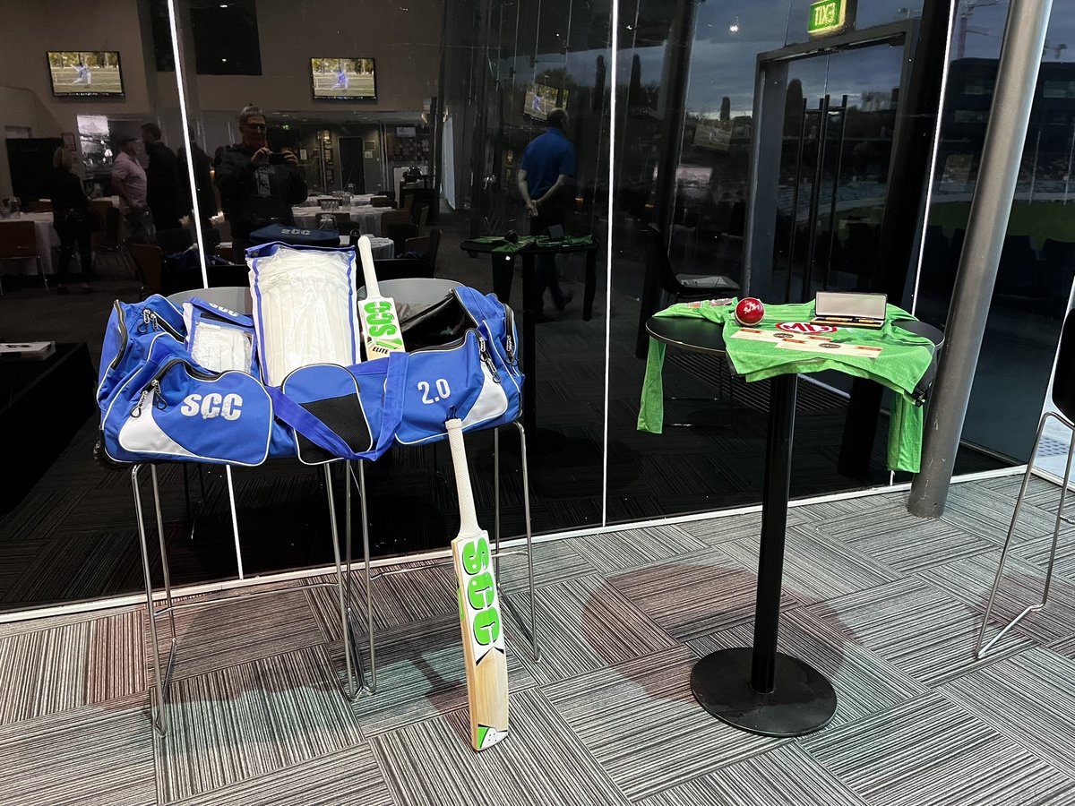 All set for <a href="/BartonCCSCA/">BartonCC</a> ‘s presentation night/40th anniversary celebration The Bradman Room at Manuka Oval…