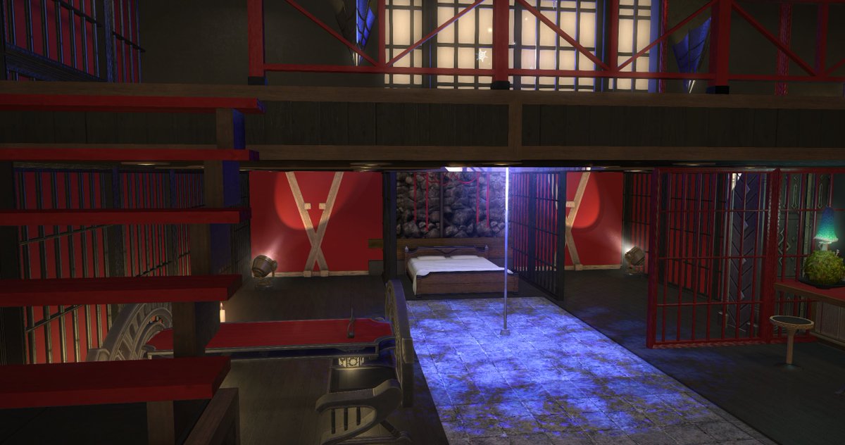 TrueRyanasaurus's tweet image. Finally with the interior done and the outside just needing a few finishing touches I'm quite happy with the way my house has turned out.  Thank you @StephieMelon and @RedCoin5 for all the help with designing it.  Cactuar, The Mist, W19 P12. #ffxivhousing #FFXIV