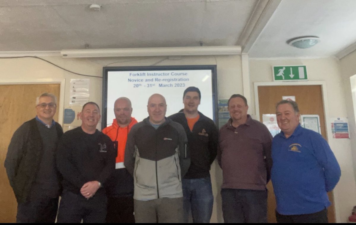 Well done to John one of our operation manager for passing his ITSSAR instructor course