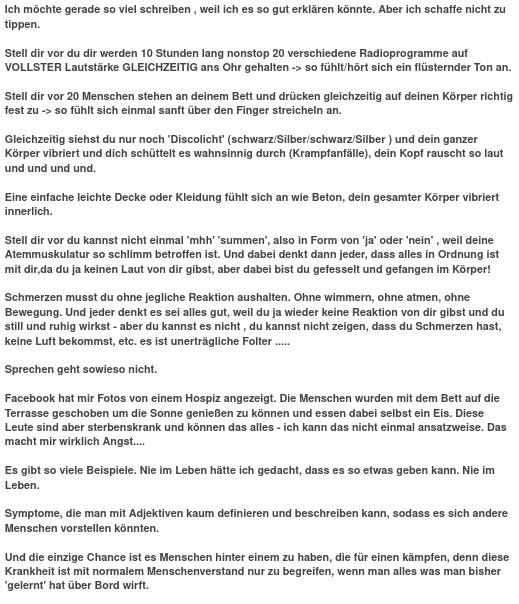 Michaela starb 2021 an #VerySevereME, heute wäre sie 29 Jahre alt geworden!💔

Ich denke oft an sie &amp; ihren unbändigen Lebenswillen!

Michi &amp; René haben sich leider nie persönlich kennengelernt &amp; doch sind sie durch ihr Schicksal verbunden.😢

#RIP Michi 1.4.1994 - 4.8.2021