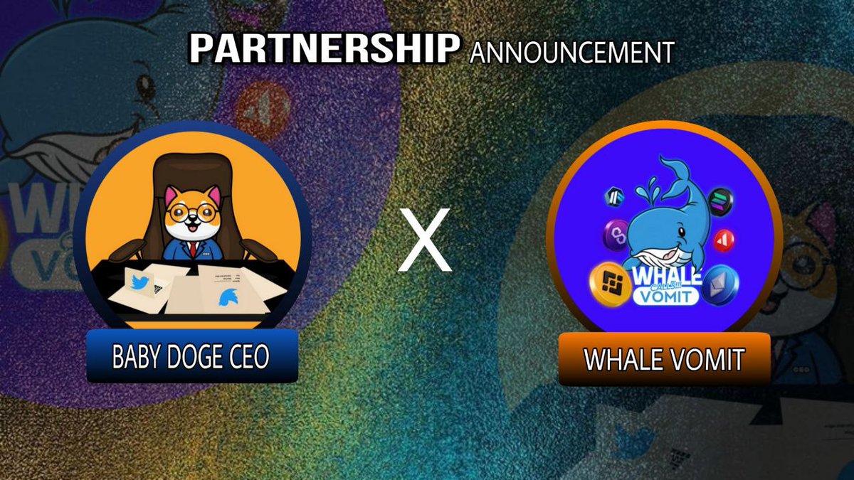 TheRealBCEO's tweet photo. 🐬 Whale Vomit PATNERSHIP Announcement

Listed on CMC. Lots of AMA's which will come and have a good community.

Mad marketing behind this and have a team based. With this positive community there is a possibility this is a project with potential. 

 https://t.co/7QckaCGxv8 https://t.co/TCL6TA0RIB