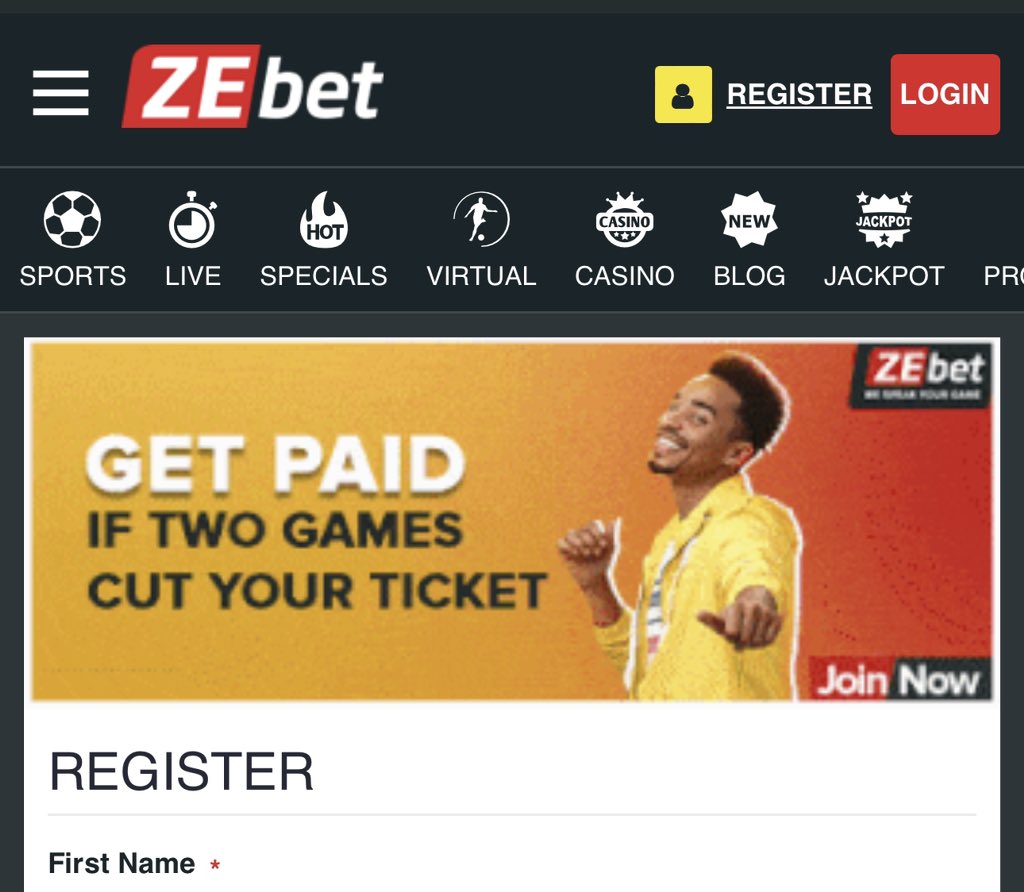 ZeBet Casino banner