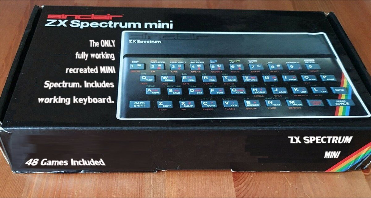 So, RetroGames ltd have finally announced the follow up to the TheA500 mini be  TheZXSPECTRUM mini.   How do you feel about this and would you have preferred a different machine?