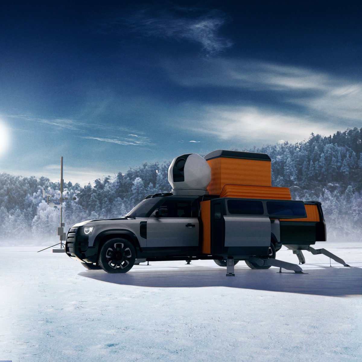 Here at Sterling Automotive we have been very busy building campers - but you all know that's a small part of what we do - we decided to combine everything we do to create the ultimate overland campervan based on a Landrover Defender.
Taking orders from the 1st April….