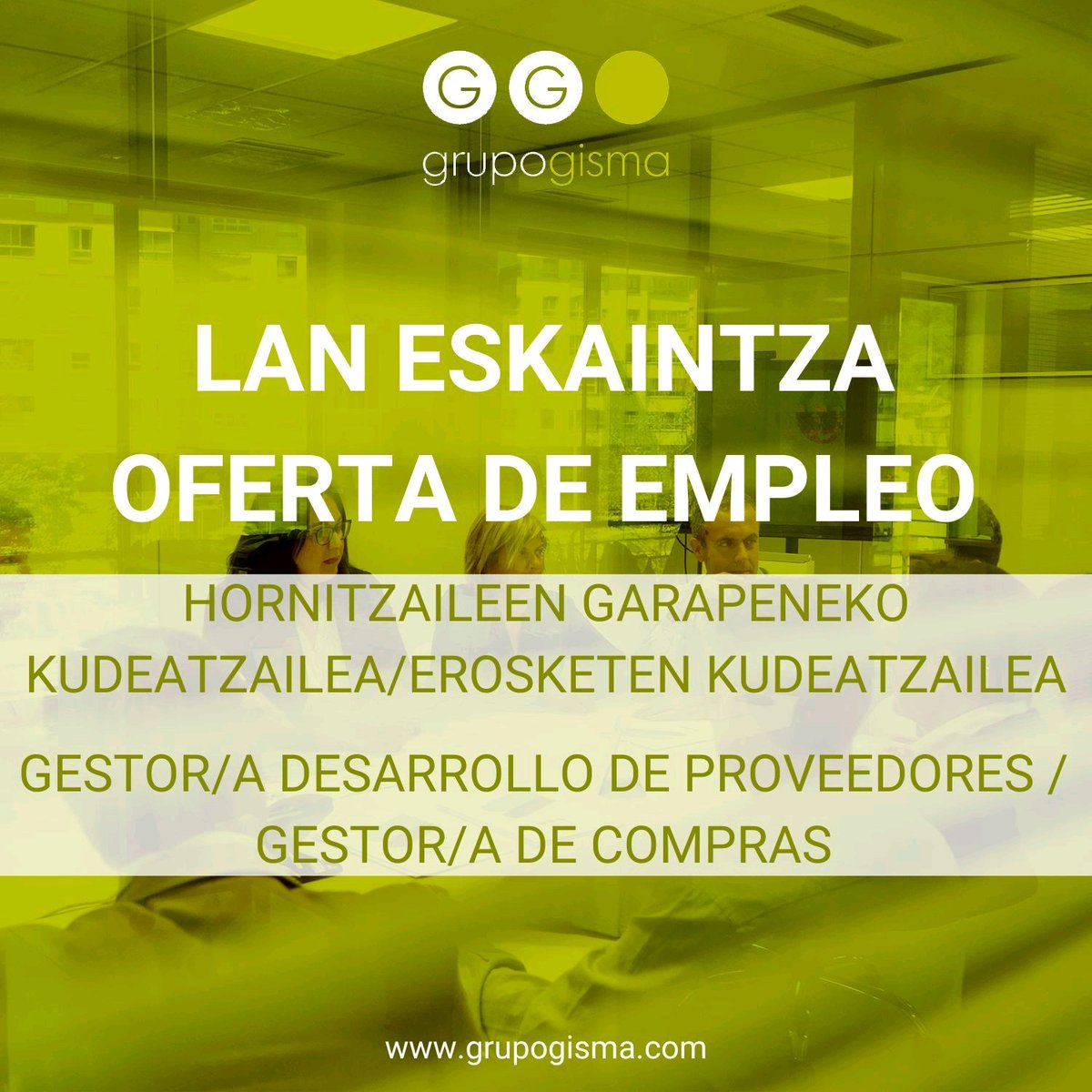 DeTalent3's tweet photo. Empresa en crecimiento de Oyarzun busca un Gestor/Gestora de Compras.  https://t.co/u8RF6mr0EG https://t.co/wCDf4HUI8J