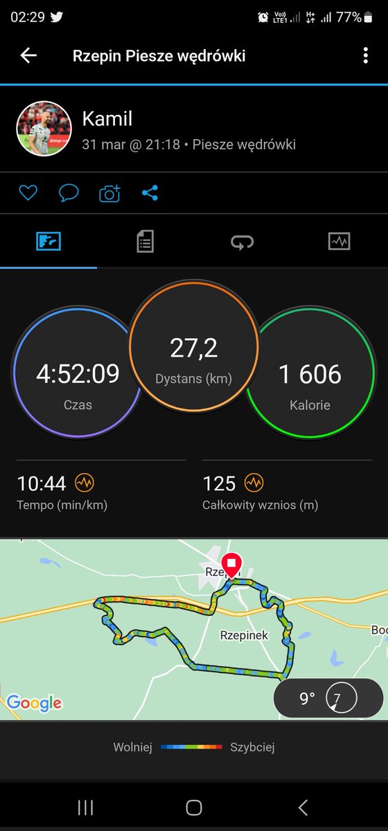 michniewicz_k's tweet photo. Ekstremalna Droga Krzyżowa z moim synem❤️❗️
28 km w deszcze, ciemności, ciszy, samotności i samym środkiem lasu ..
Jestem z Ciebie dumny Kuba!😊 https://t.co/ATGQMschEh