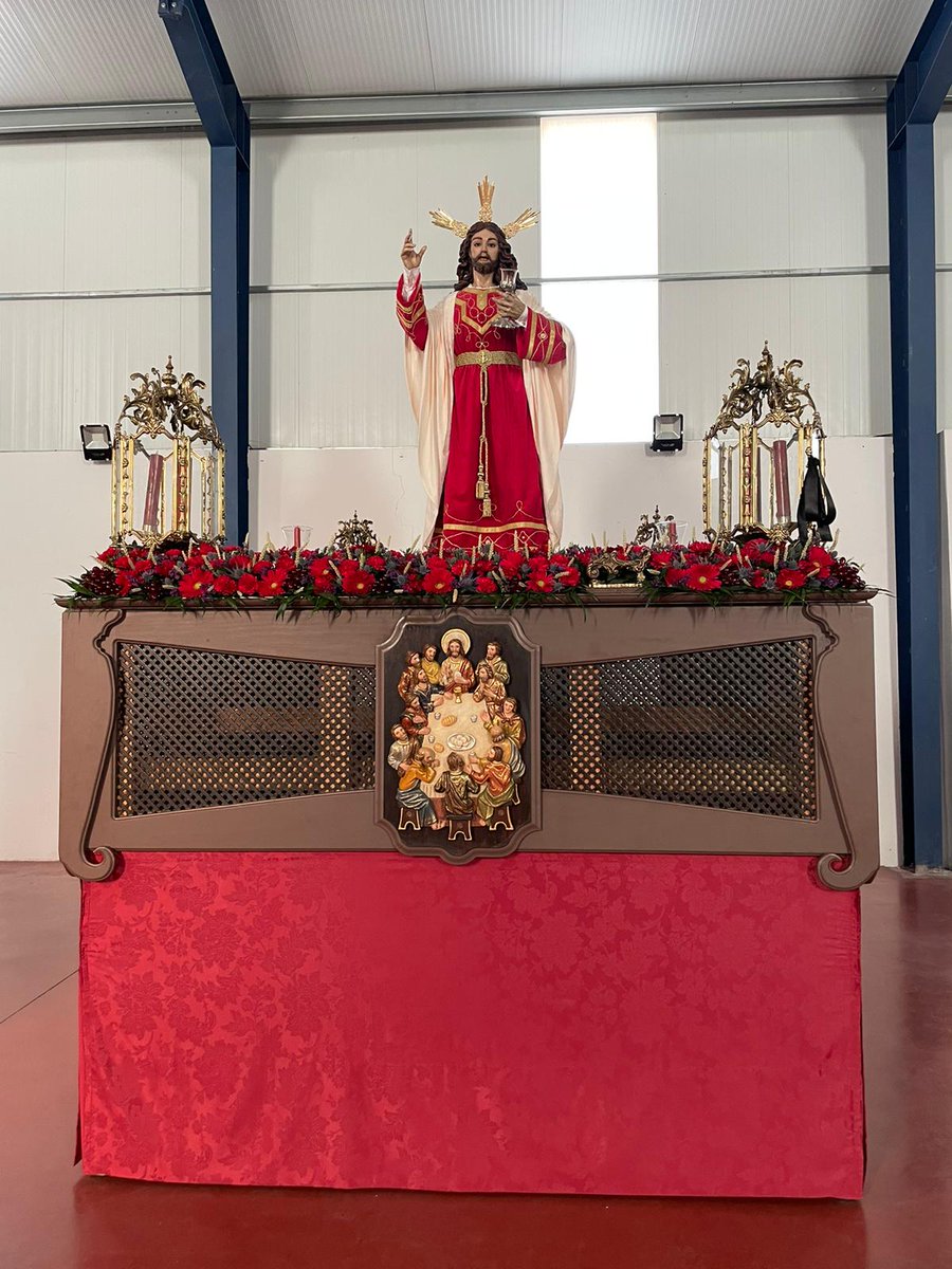 SantaCenaMotril's tweet photo. ¡HOY ES SÁBADO DE PASIÓN!

Amanece en San Antonio con el Santísimo Cristo de la Fe entronizado en su paso.

Hoy la Fe y el Amor llegarán a cada rincón del barrio.

¡A la gloria la Fe que nos une! https://t.co/DoH8Sci2LO