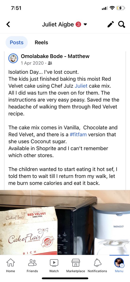 Cakeflair's tweet image. Awwh, what a great review about our box mixes cakeflair.ng/chefjuls-cakem…
#cakeflairlagos