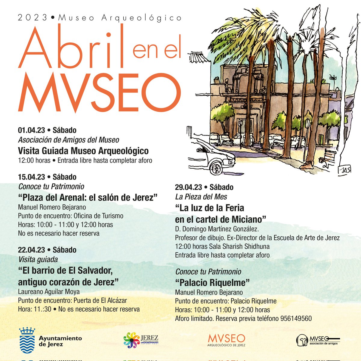 YA LLEGO ABRIL Y LA PRIMAVERA AL MUSEO!!! TOMA NOTA!!!