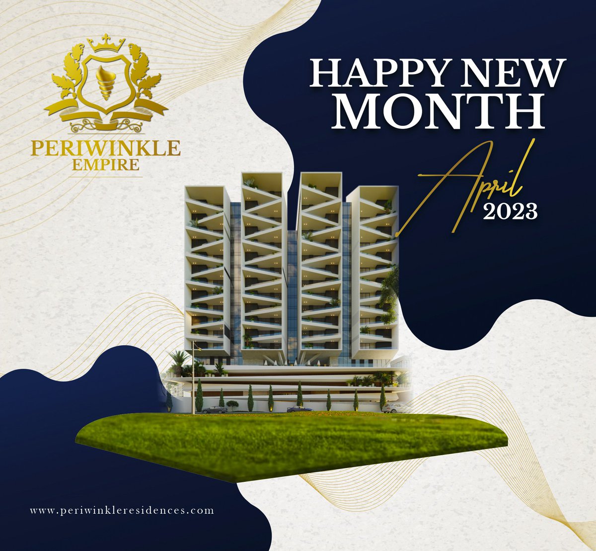 PeriwinkleRes's tweet photo. May every moment of this month be filled with enthusiasm and excitement. 

Wishing you a month of peace and happiness.

Happy New Month.

#PeriwinkleEmpire #happynewmonth #April https://t.co/UwdKeQr1y9