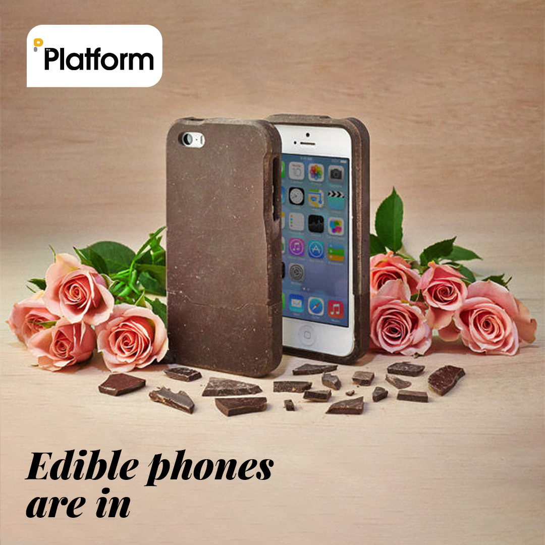 Theplatformtec's tweet photo. We're thrilled to announce that we're launching a new product today... Introducing the world's first edible phone case! 🍎. Now you can protect your phone while satisfying your hunger cravings at the same time. Happy April Fool's Day, everyone! 🤣#freelancing #aprilfools https://t.co/mGxeZrtbHn