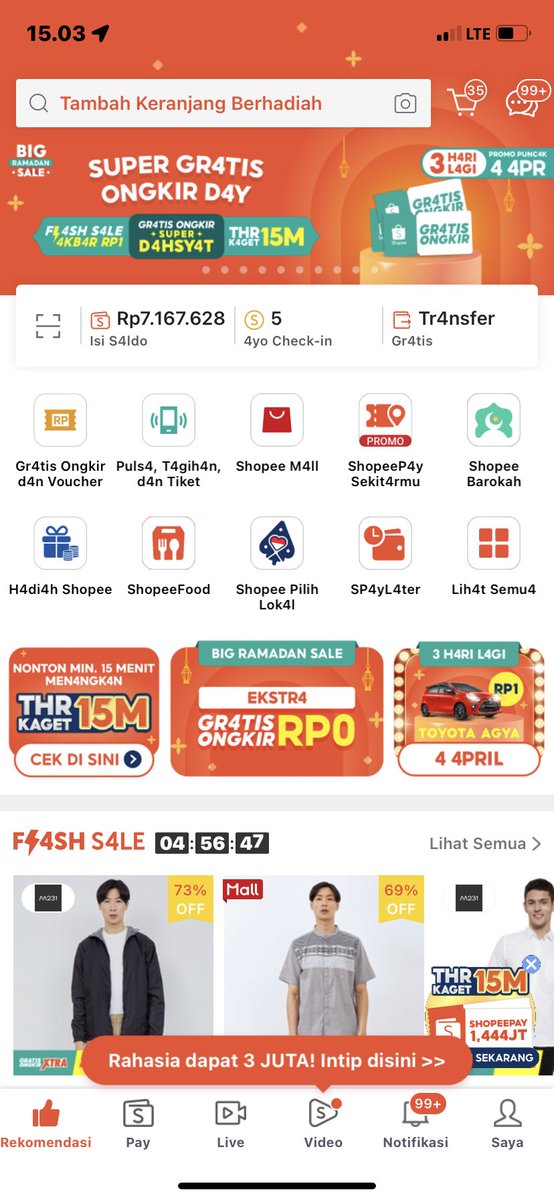 izanesia1's tweet photo. GIVEAWAY TIME EDISI RAMADHAN PART 2!

2 orang pemenang nanti aku transfer shopeepay/bank.

tinggal follow, rt &amp; like postingan ini. kalo udah tinggal komen aja👌🏻

end 09 april 2023 #zonauang #zonaBA https://t.co/dsSAsoJQ1D