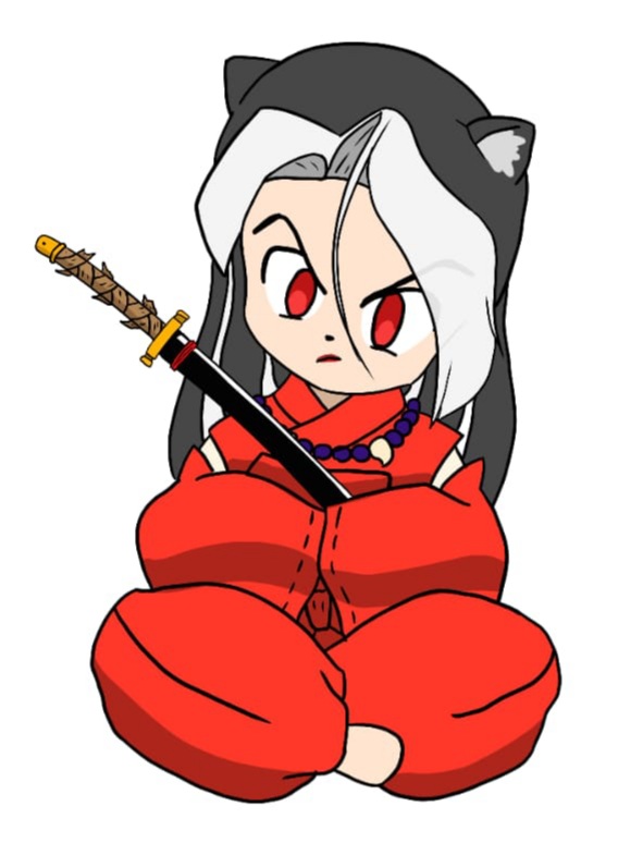 #PandoraArt <a href="/PandoraSerpente/">Pandora 🥀💰 | OWOZU</a> ahora si este es el último dibujo praja jefecita Pandora, no podía faltar la espalda de inuyasha, como se llamaba??? A si "Viento Silbante"