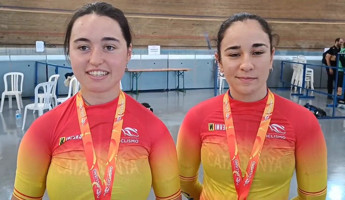 Lucía García Muñoz, en la semana en la que cumplió los 19 años, también hace su debut en El Tour de Flandes.
La catalana acaba de proclamarse CN de Madison formando pareja con Laura Rodríguez Cordero
#RVV23