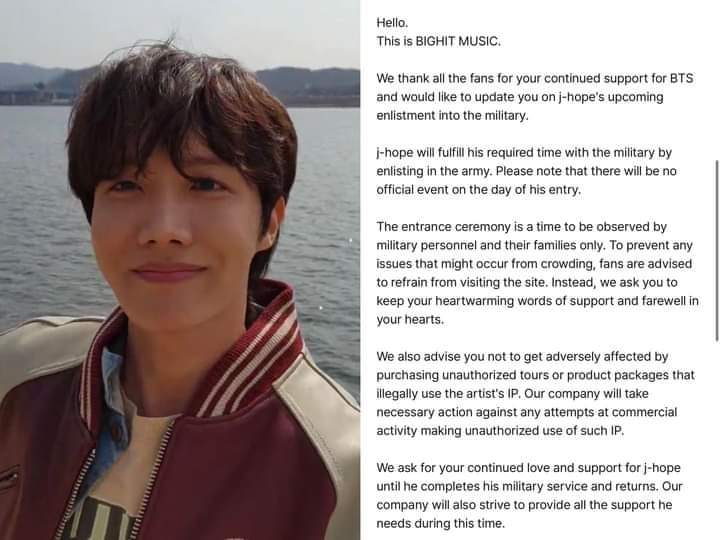Agust_die97's tweet photo. Good luck on your military, hobi 🥺

#JHOPE #bighit https://t.co/vIcqzGb9DD