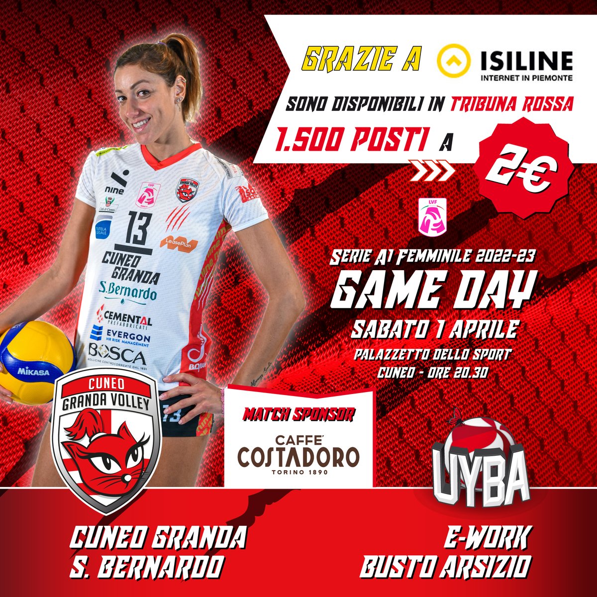 Cuneo Granda Volley tweet media