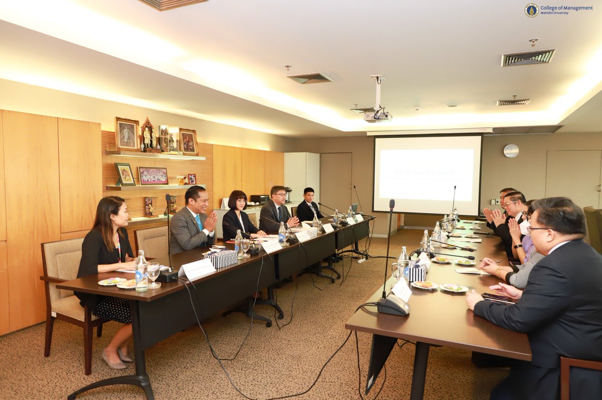 On 1 April 2023, Secretary-General of ASEAN Dr Kao Kim Hourn visited the ASEAN Centre on Sustainable Development Studies and Dialogue as part of his working visit to Thailand.