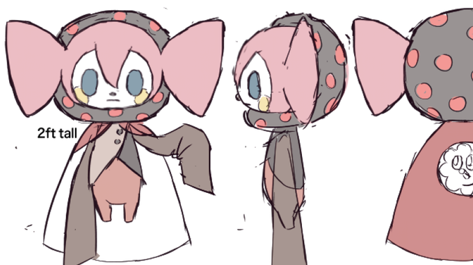 honestly debating putting on my big boy pants, learning to sew and make my own damn plush of her since i could never afford commission plush prices 