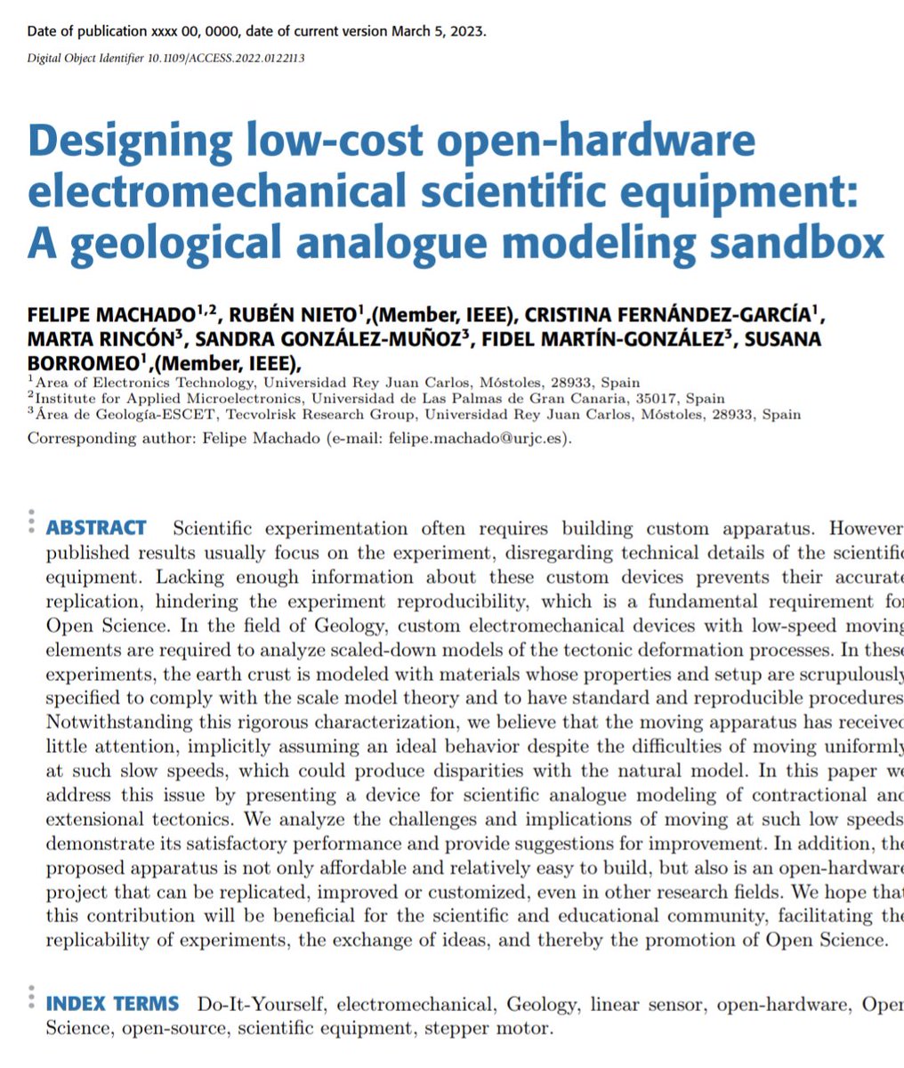 🤟🤟🤟New PaPer🤟🤟🤟 with our colleagues from Electronic Technology at @urjc @tecvolrisk #openhardware
ieeexplore.ieee.org/document/10083…