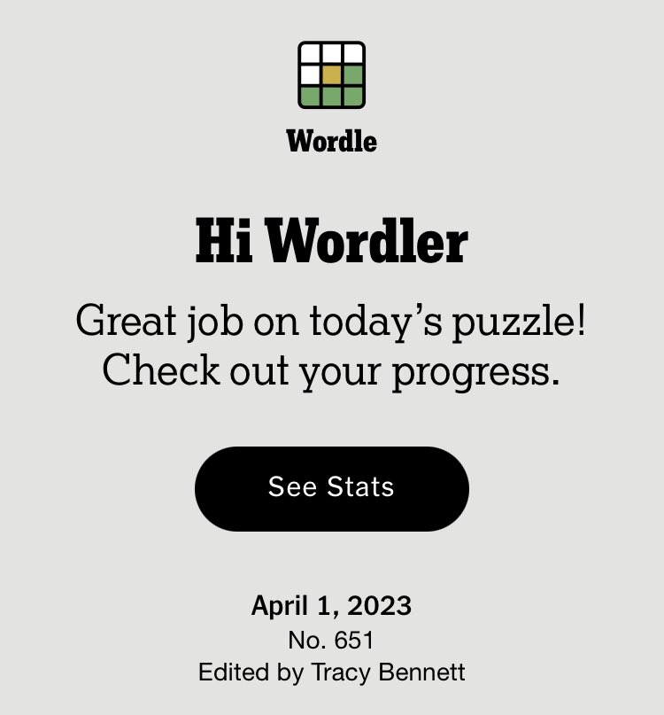 anyone else HATE the stupid motivational message on #wordle ? #dontpatroniseme