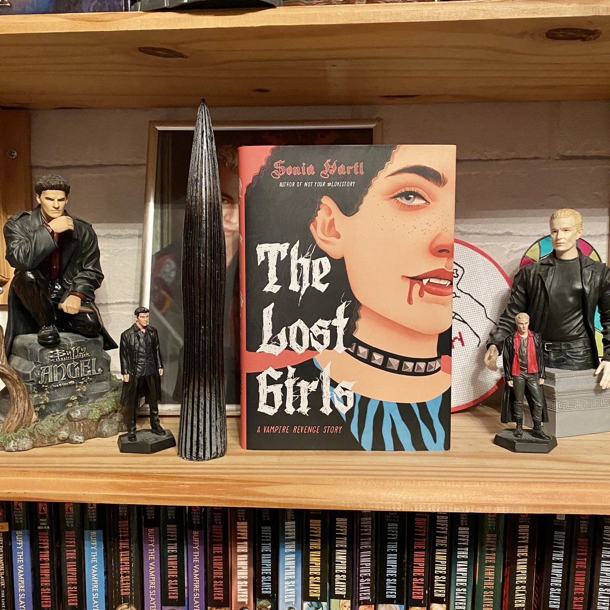 This month, the YA book club are reading The Lost Girls by @SoniaHartl1!

I’m extra hyped for this one! It’s been described as John Tucker Must Die with vampires, and I’m so ready.