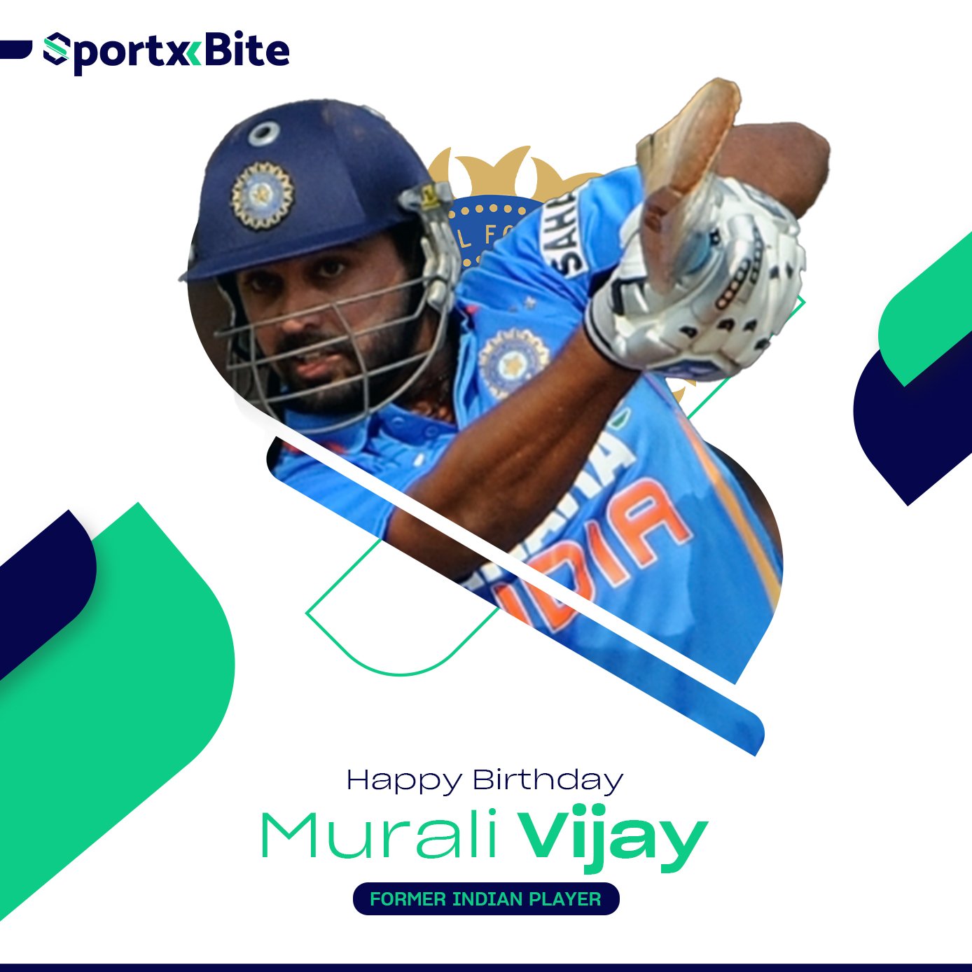 Happy Birthday Murali Vijay 