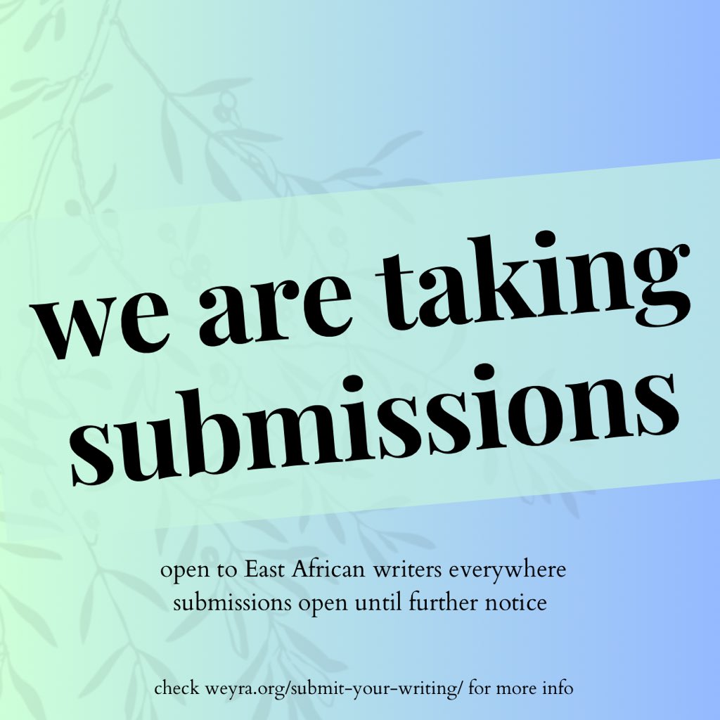 Submissions are open! Send us your stories, poems and essays.

weyra.org/submit-your-wr…