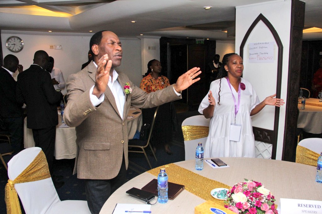 TheMCSK's tweet photo. Our CEO @EzekielMutua at the @sheiswired Summit organized by the Wired Global to equip women and youth leaders by connecting them to their true identity and God-given purpose through training role-modeling and providing thriving platforms.

 #SheIsWired https://t.co/bS74U5zDut