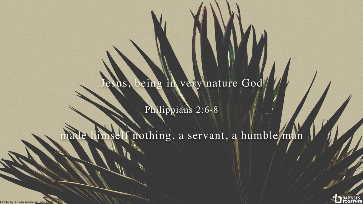baptistuniongb's tweet photo. #lectionaryreflections
Philippians 2:5-11: Christ Jesus: who, being in very nature God, made himself nothing, a servant, being made in human likeness, he humbled himself.
All reflections are free, simply visit: https://t.co/d43ifTO9CJ https://t.co/Jdo9Qn34Vy