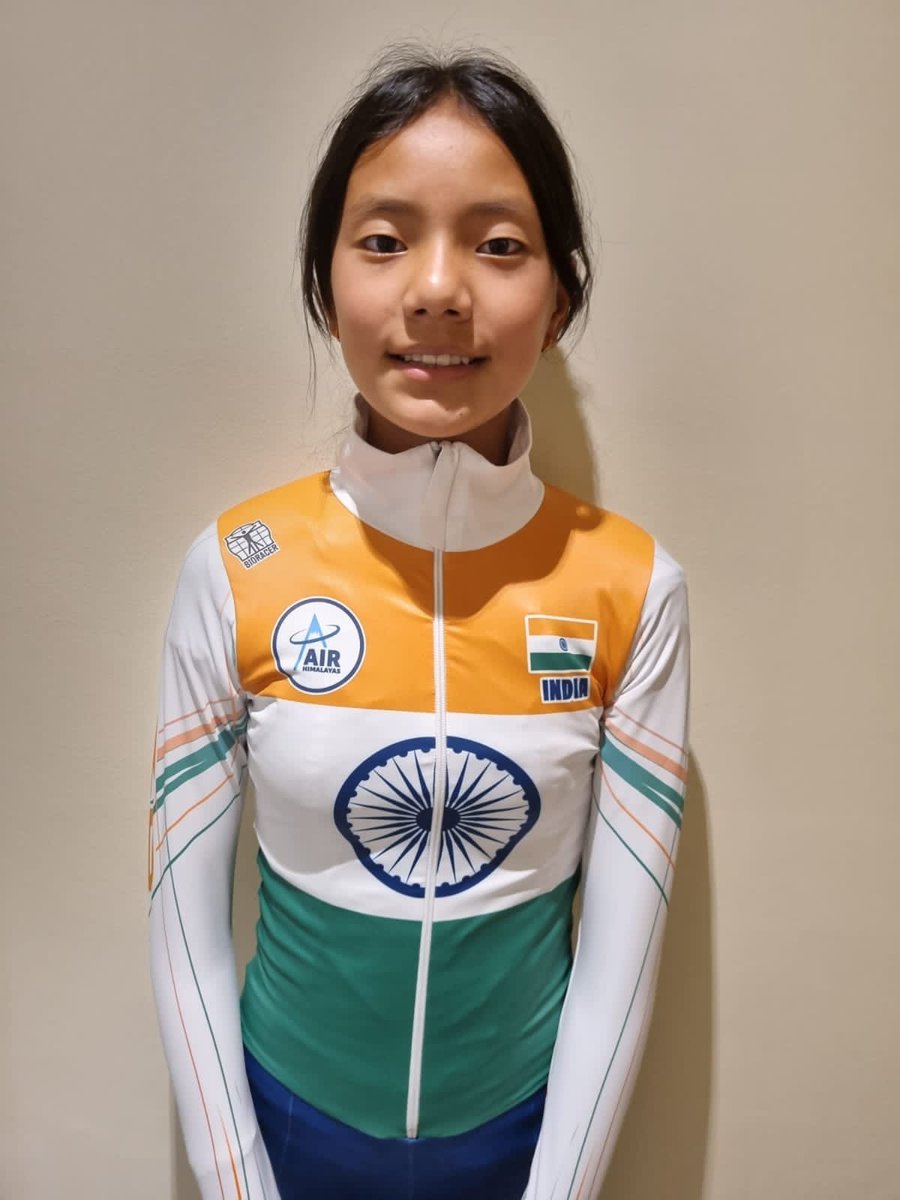 Skarma Tsultim, a young skater from  Thiksey village is part of team India competing in the SEA International trophy at Singapore from April 1-2, 2023.
#Ladakh