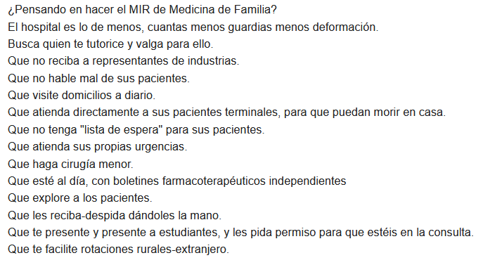 JuanGrvas's tweet photo. ¿Has elegido familia y comunitaria?
¿Pensando en elegir dónde hacer la residencia?
Busca quien te tutorice, alguien que se comprometa contigo.
Aquí unas recomendaciones: https://t.co/1J32awGVVq