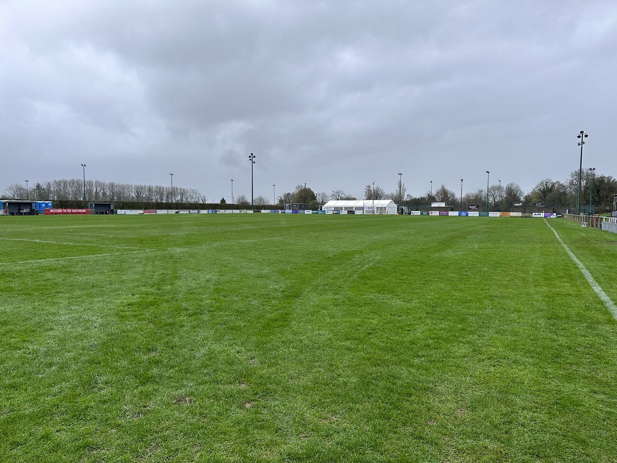 CorshamTownFC's tweet photo. 𝐏𝐈𝐓𝐂𝐇 𝐈𝐍𝐒𝐏𝐄𝐂𝐓𝐈𝐎𝐍 𝐂𝐎𝐌𝐏𝐋𝐄𝐓𝐄 - 𝐆𝐀𝐌𝐄 𝐎𝐍! 🙏🏼

The match official for todays game has been to the ground and has deemed the pitch fit and playable and therefore the game is due go ahead at 3pm today. 

We would like to say a massive thank you to all of our team that have been down here since 5am this morning, it’s been an incredible team effort!

As with all games, the decision of whether the games can go ahead sit with the FA and our message this morning was in good faith to try and protect any wasted journeys for any travelling fans. 

See you all later on, pack your waterproofs and please weather gods, stop raining!! ☔️

See you later, @AscotUnitedFC 👍🏻

#UTQ 🔴⚪️