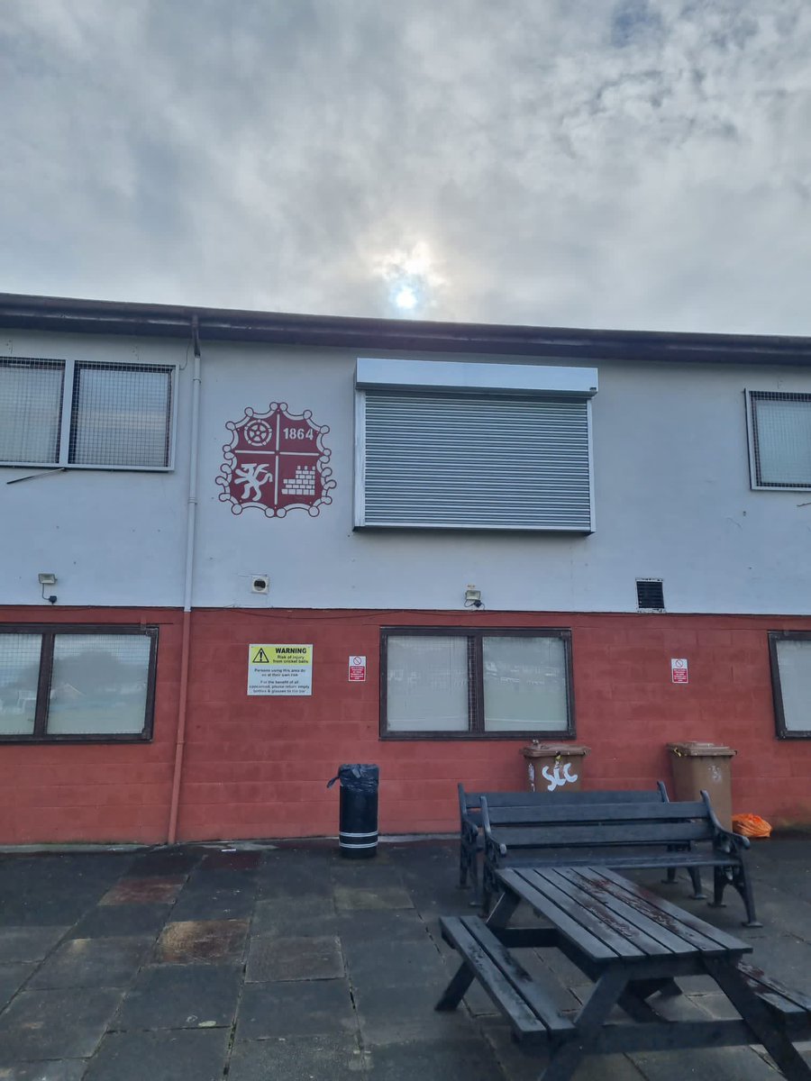 Sutton_StH_CC's tweet photo. We are absolutely made up with phase one of our exterior steel artwork which was erected yesterday. 

Massive thanks to @TheAbbeyGroup for providing such a fantastic service. It looks absolutely superb.

#COYS https://t.co/rKTmLhsIsB