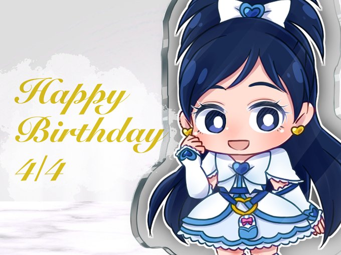 キュアホワイト\(*´ ꒳`*)/ｵﾒﾃﾞﾄ─ｯ♪🤍＃precure ＃キュアホワイト生誕祭　＃ふたりはプリキュア 