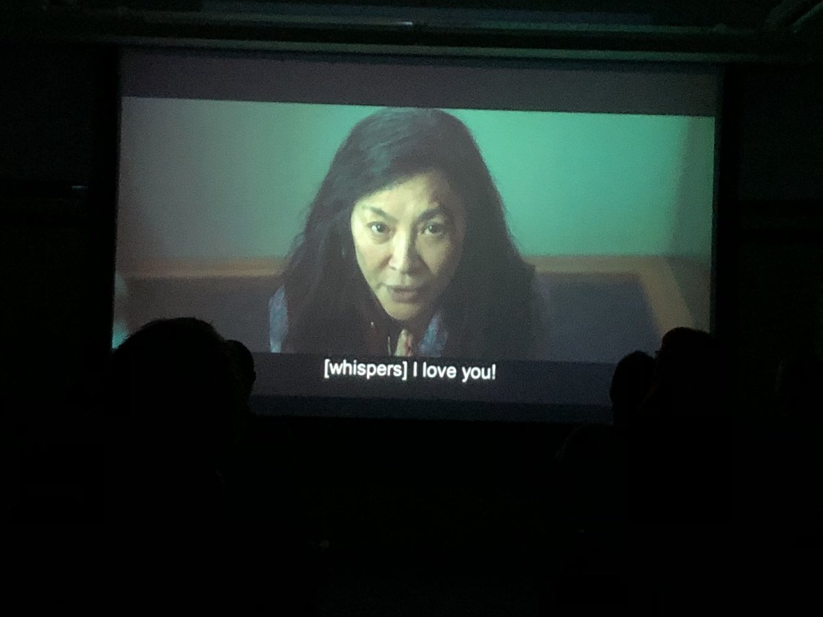 StirchleyCinema's tweet photo. [whispers] We love you too Michelle! 

Great to see so many of you last night. Thanks for coming to our very first #SocialScreening! Always good to have a pint and a debrief after a film like that.  

🥯 https://t.co/wxo784gRSN
