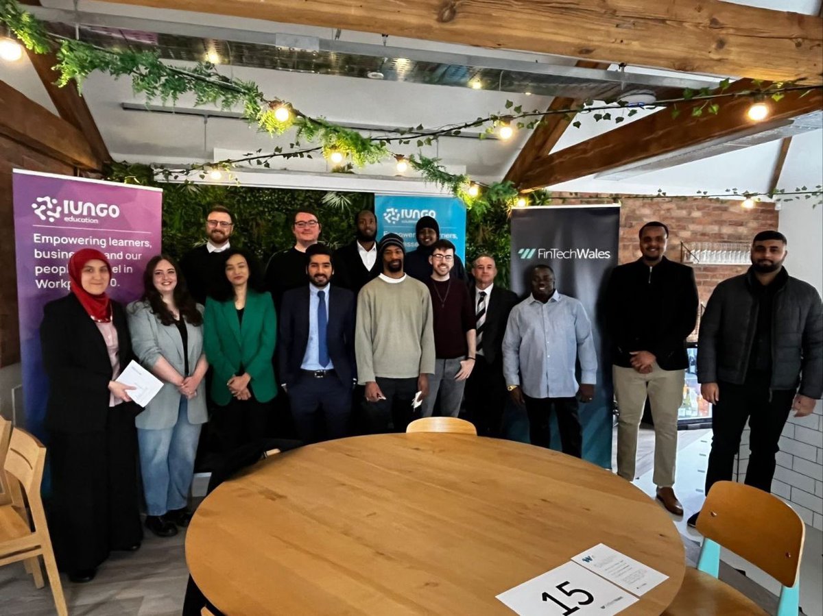 iungo_solutions's tweet image. Another cohort has successfully graduated! 🎉

Congratulations to @ColegyCymoedd’s FinTech Data Academy for acing their way through a tough Skills Bootcamp! 🧑🏽‍💻 

Many thanks to @WalesFintech for organising an excellent speed networking session! 👏

#FinTech #Bootcamp #Data