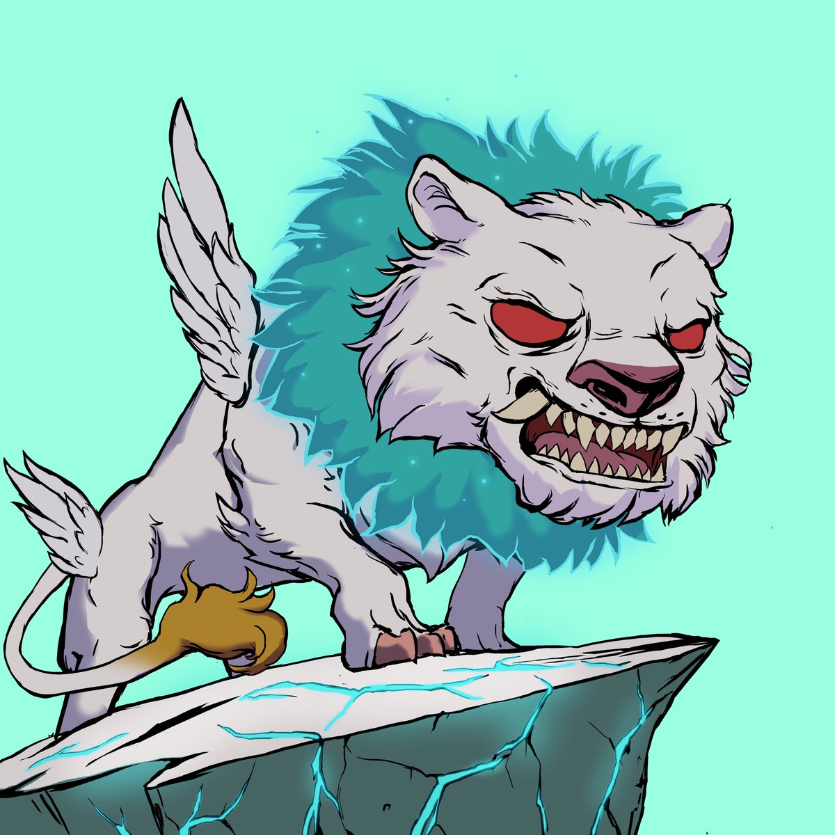 As development continues, my #halflings continue to go on adventures and return with new #AdventurousBeasts  👣👣
<a href="/Halflington/">Adventurous Halflings ⛺️👣 - Traitswap is live!</a>