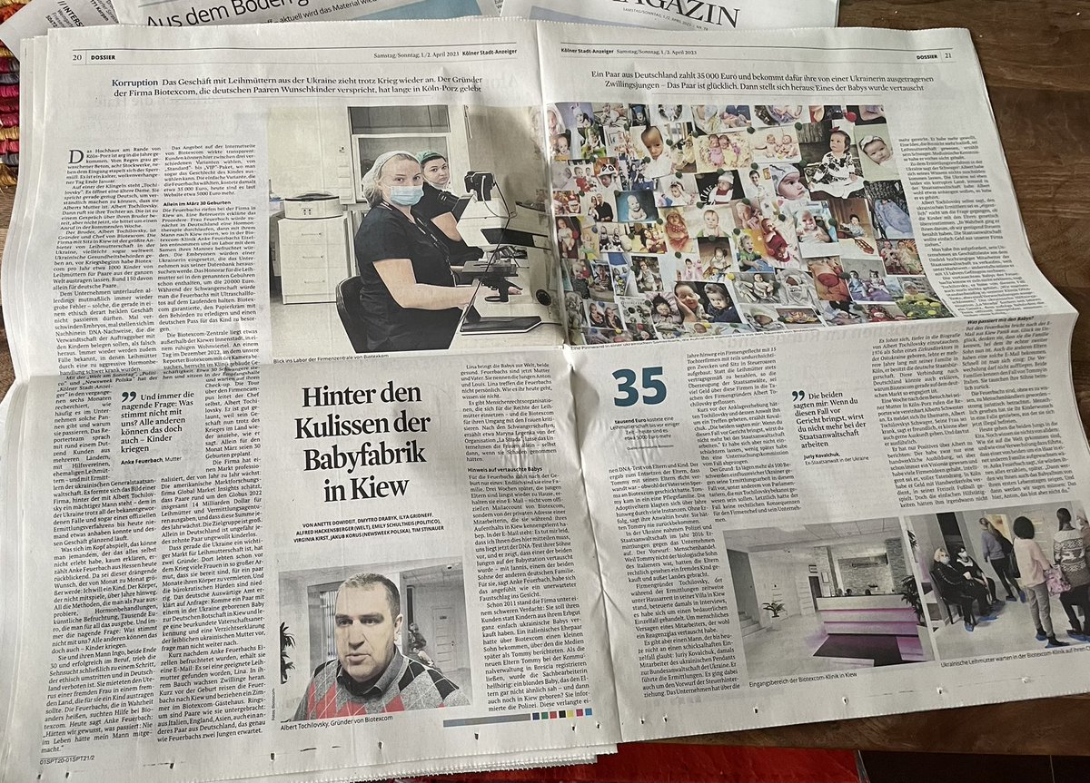 's tweet image. Die Babyfabrik in Kiew – und was hinter ihren Kulissen geschieht. Der Report im @KSTA @tim_stinauer #babyfactory