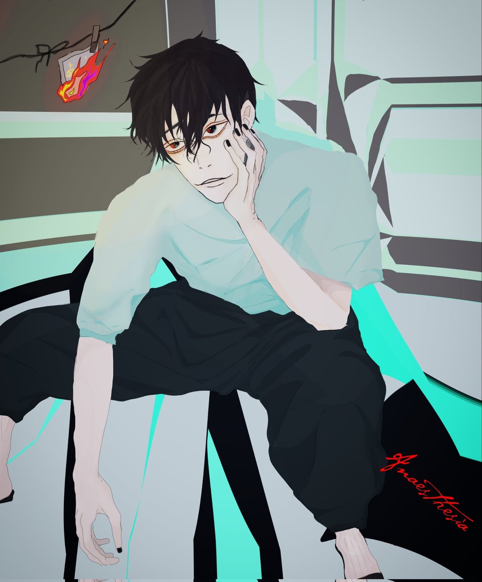Lonsdaletia's tweet photo. 🔥

#illustration #original #painting https://t.co/BqHNFcaC8A