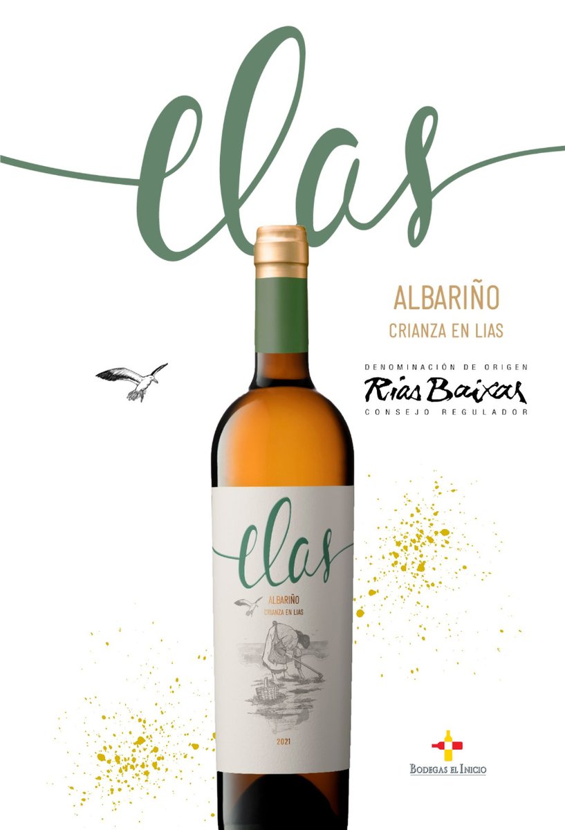 Elas 2022. 13.578 botellas numeradas de Albariño 100% con 4 meses de crianza en lías. ¡Ya en nuestra tienda web! ¿Nos das tu opinión después de disfrutarlo? (bodegaselinicio.com/2023/03/31/tri…).