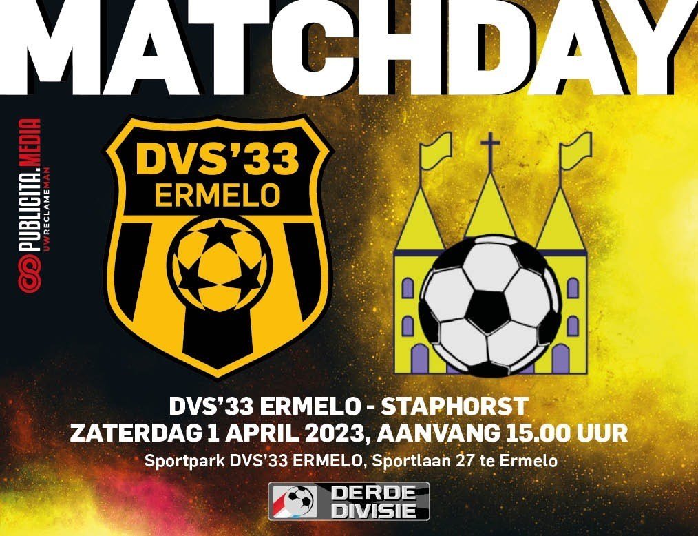 DVS33NL's tweet photo. ๐๐ค๐ ๐ฎ๐๐ฐ๐ต๐ฑ๐ฎ๐ ๐๐ค
DVS'33 Ermelo - @vvstaphorst
๐ 15.00 uur
๐Sportlaan 27, Ermelo
๐ฑ #dvssta
https://t.co/p5pM26SC0q https://t.co/EGdrIlPui1