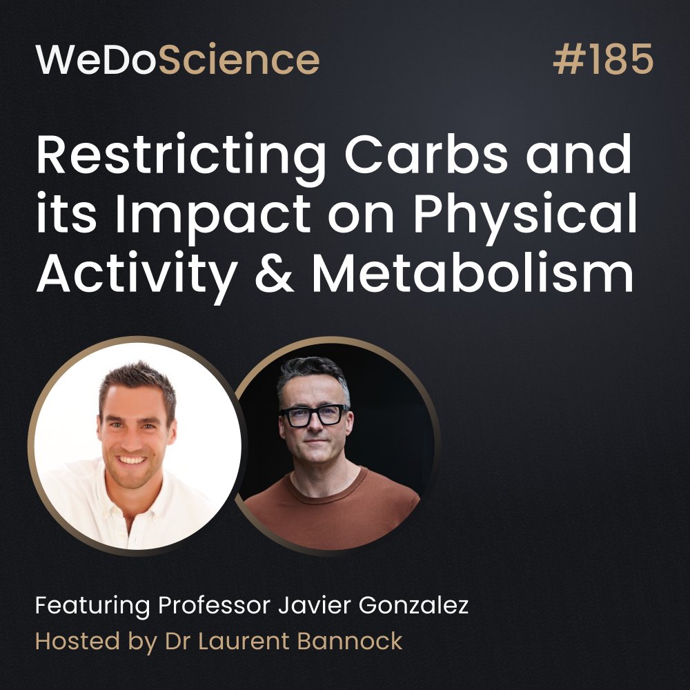 NEW 🎙️ Episode:

#185: 'Restricting Carbs and its Impact on Physical Activity & Metabolism' featuring Prof @Gonzalez_JT 

theiopn.com/podcast/episod…

#podcast #restricting #carbohydrates #sugars #lowcarb #nutrition #sportsnutrition #metabolism #exercise #performance #bodycomposition…