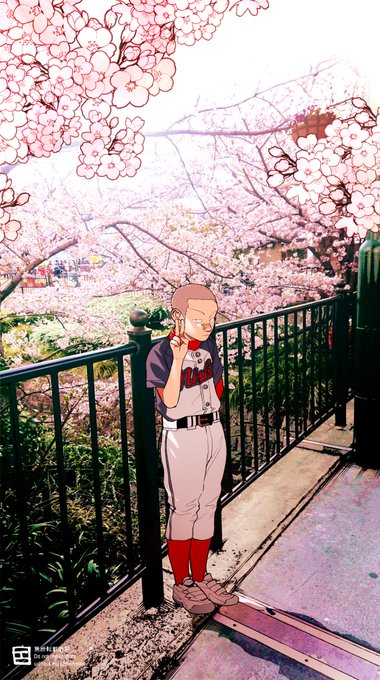 #僕らには僕らの言葉があるあさって4月3日はノナの誕生日なので今のうちにまず去年の絵を再掲。ここの桜、今年もよく咲いてるみたいなので明日買い物がてら見てきます 