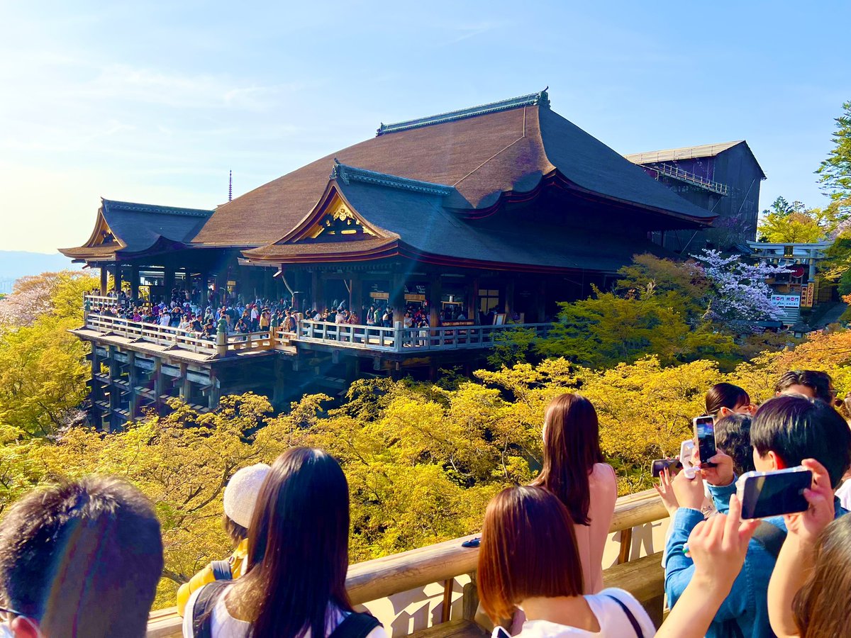 fu1mi2ya6's tweet photo. 今日は日本三景になってる天橋立のビューランド行って、そのあと清水寺に行ってきた😃 https://t.co/nZ3wlhkZa0