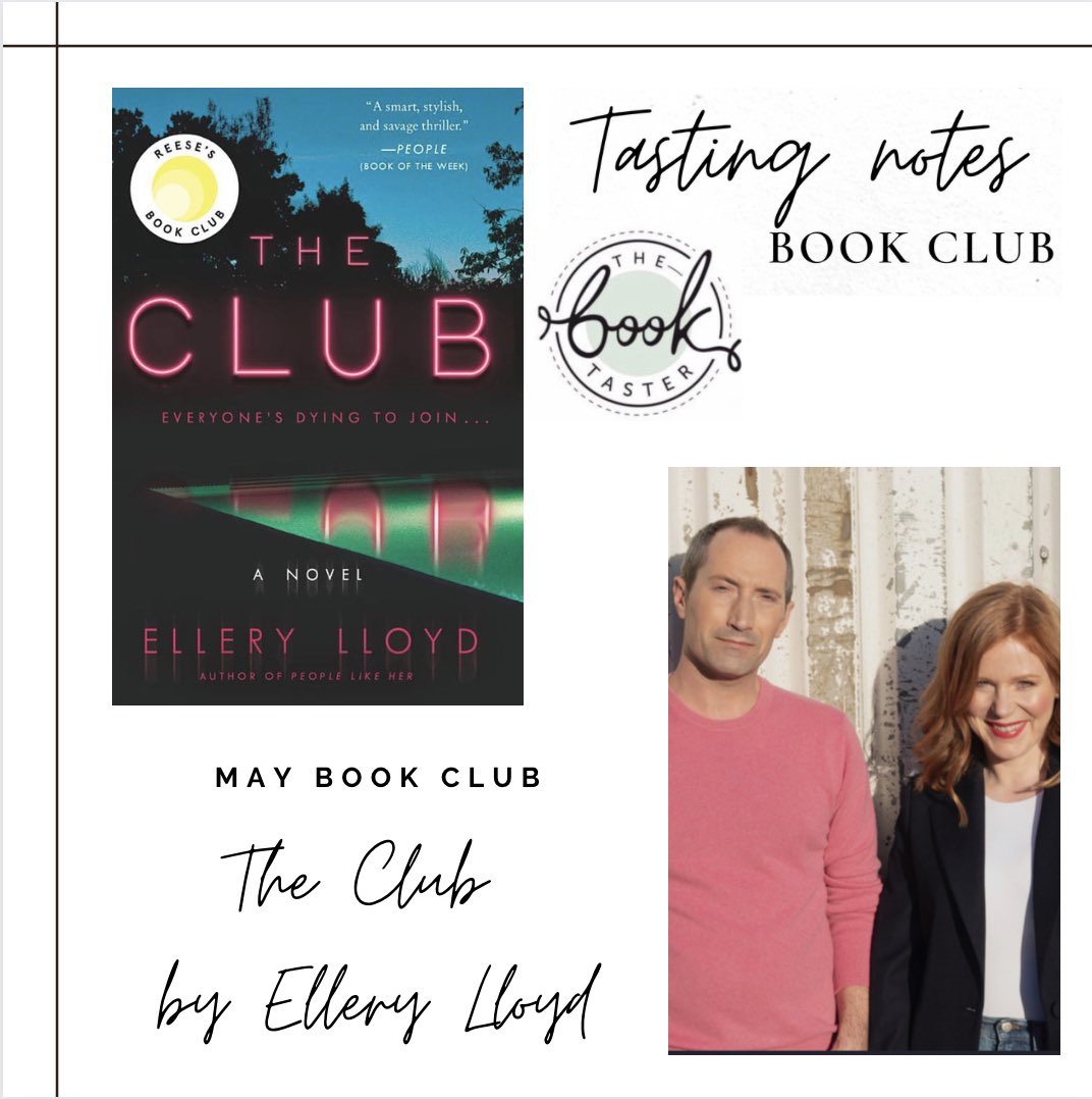 Fancy joining an ONLINE community of book lovers. The Book Taster Online Book Club is now into its 33rd Month and I am excited to announce our May selection is - The Club by <a href="/ElleryLloyd/">ElleryLloydAuthor</a> 

Join us- thebooktaster.com