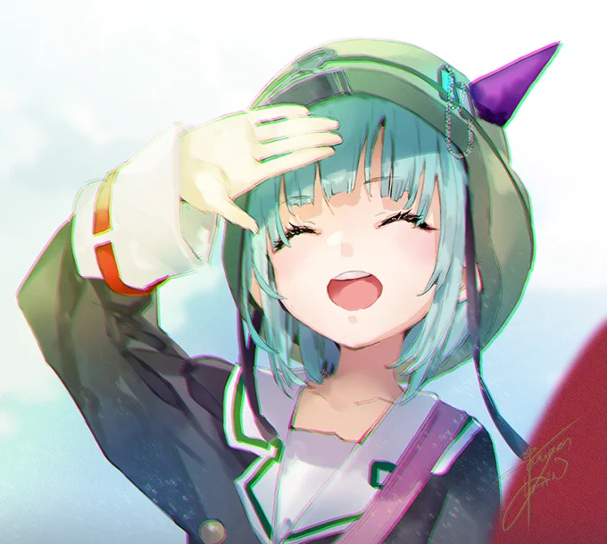 この笑顔を守りたい#ヘブバン #豊後弥生生誕祭2023 #ヘブバンキャラ生誕祭 